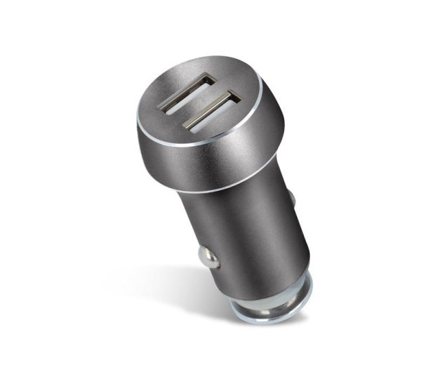 FOREVER 2x USB 3.1 A PCC-04 srebrna - 1390326 - zdjęcie 2
